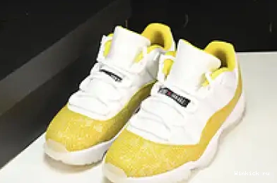Jordan 11 Snakeskin” “Yellow Low Air 0701